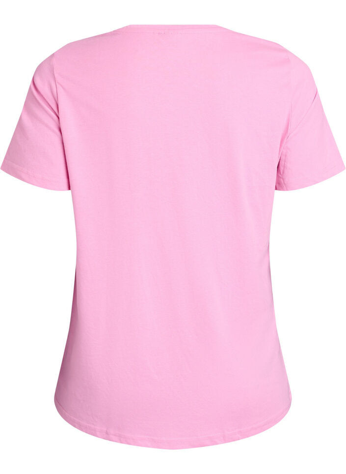 FLASH - T-Shirt mit Print, Pink, Packshot image number 1