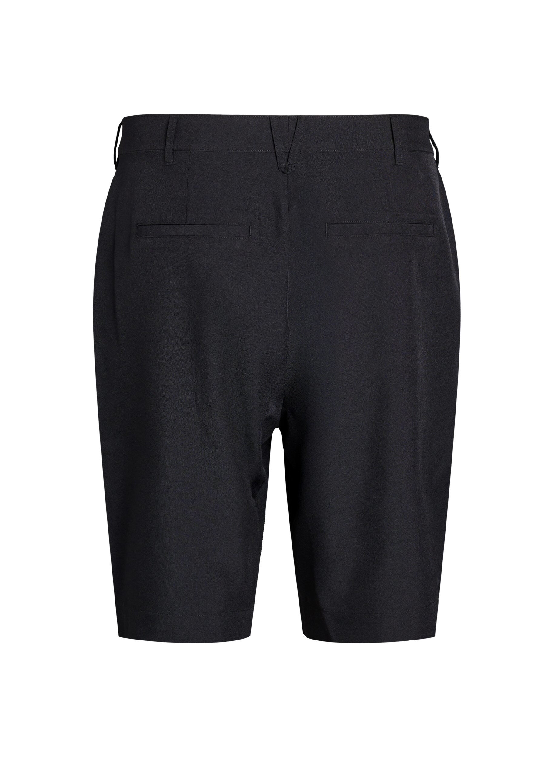 Zizzi Bermuda taille haute, Noir, Packshot image number 1