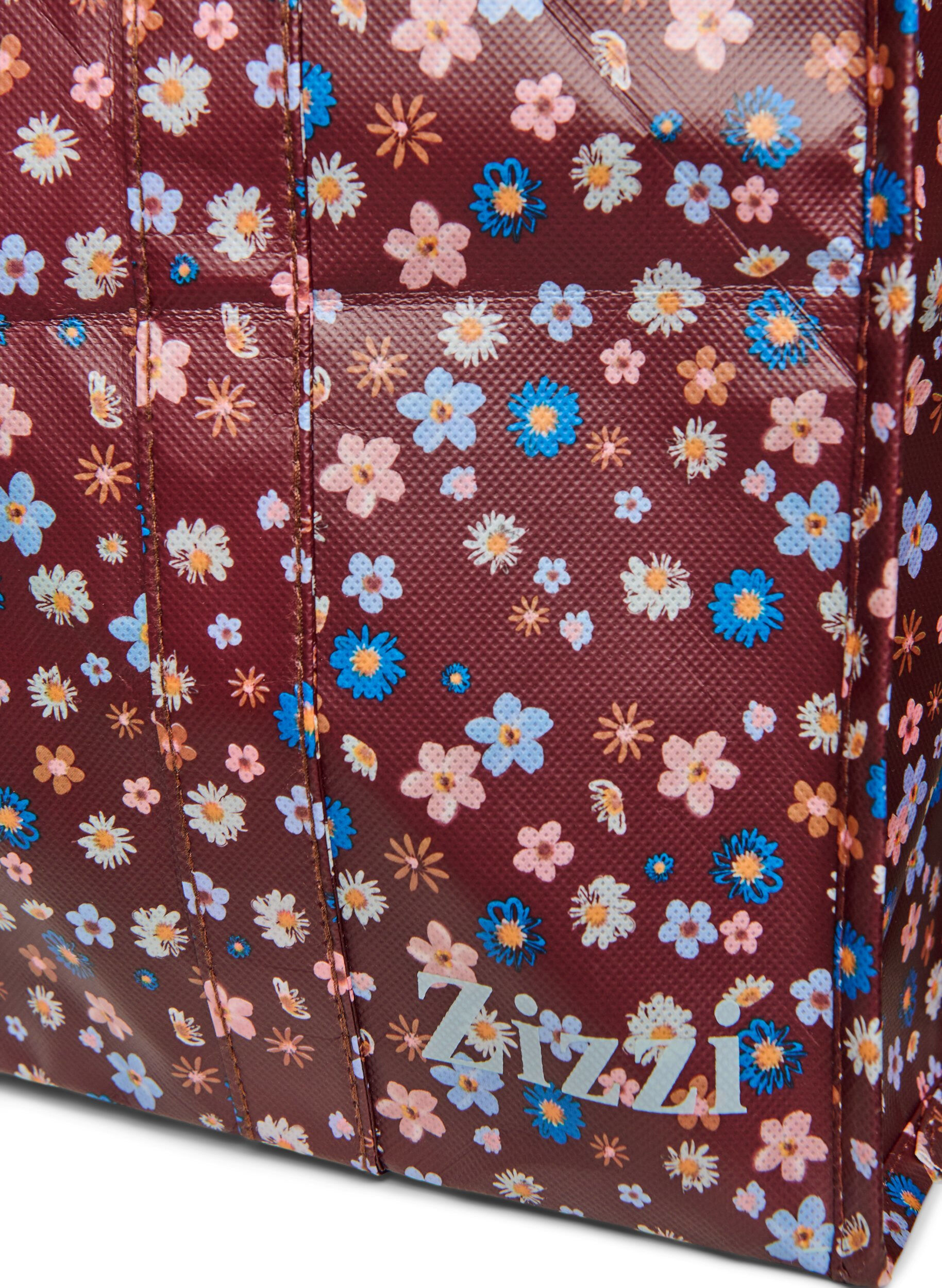 ZizziSac de magasinage avec fermeture &eacute;clair, Marron, Packshot image number 2