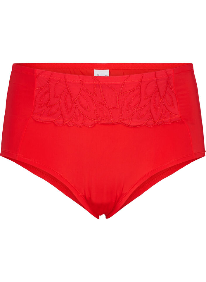 Spitzen-Hipster mit normaler Taille, Salsa, Packshot image number 0