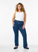 Ellen Bootcut-Jeans mit hoher Taille, Blau, Model image number 0