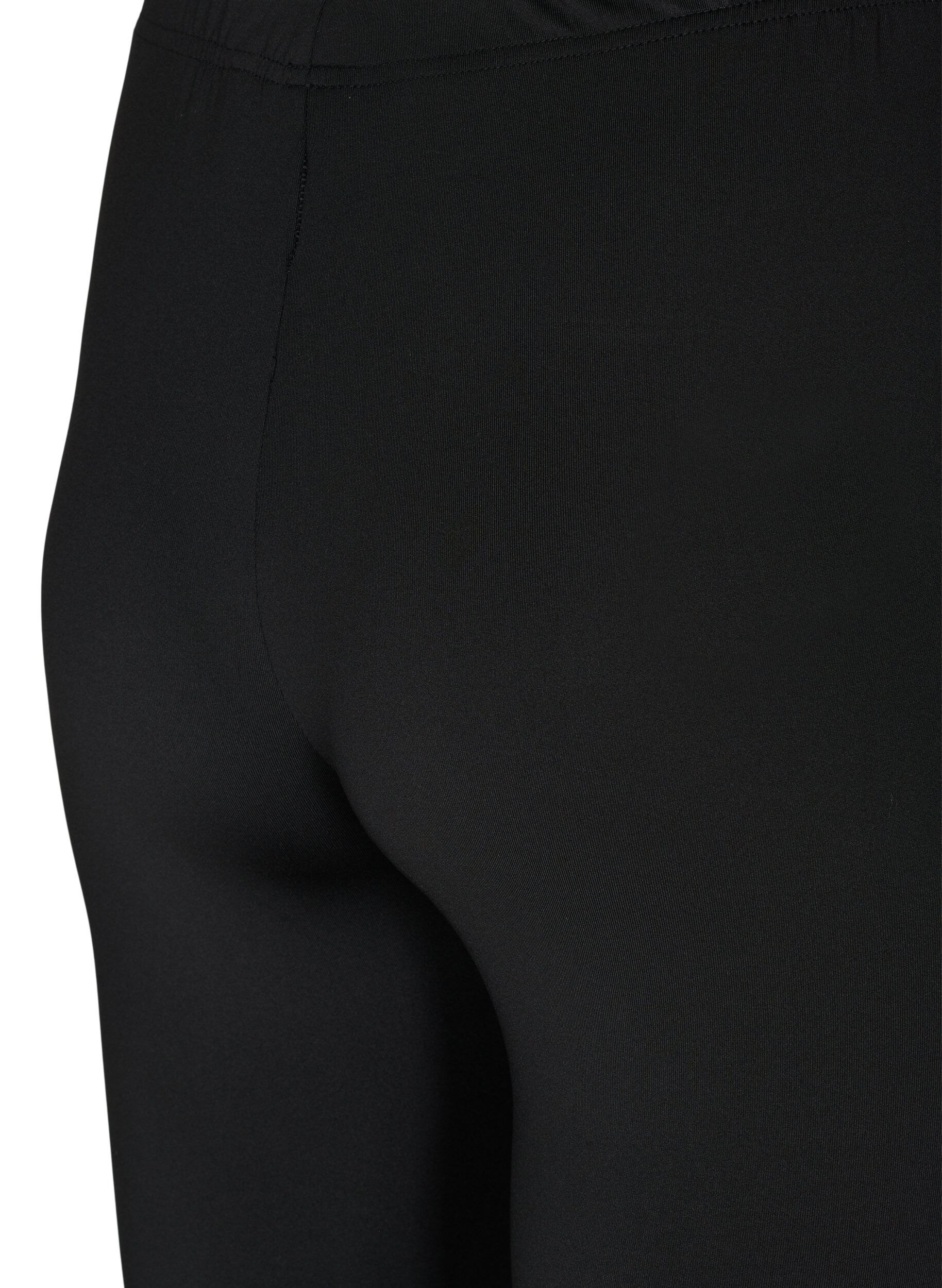 Zizzi 2 Paar Basic-Leggings, Black, Packshot image number 2
