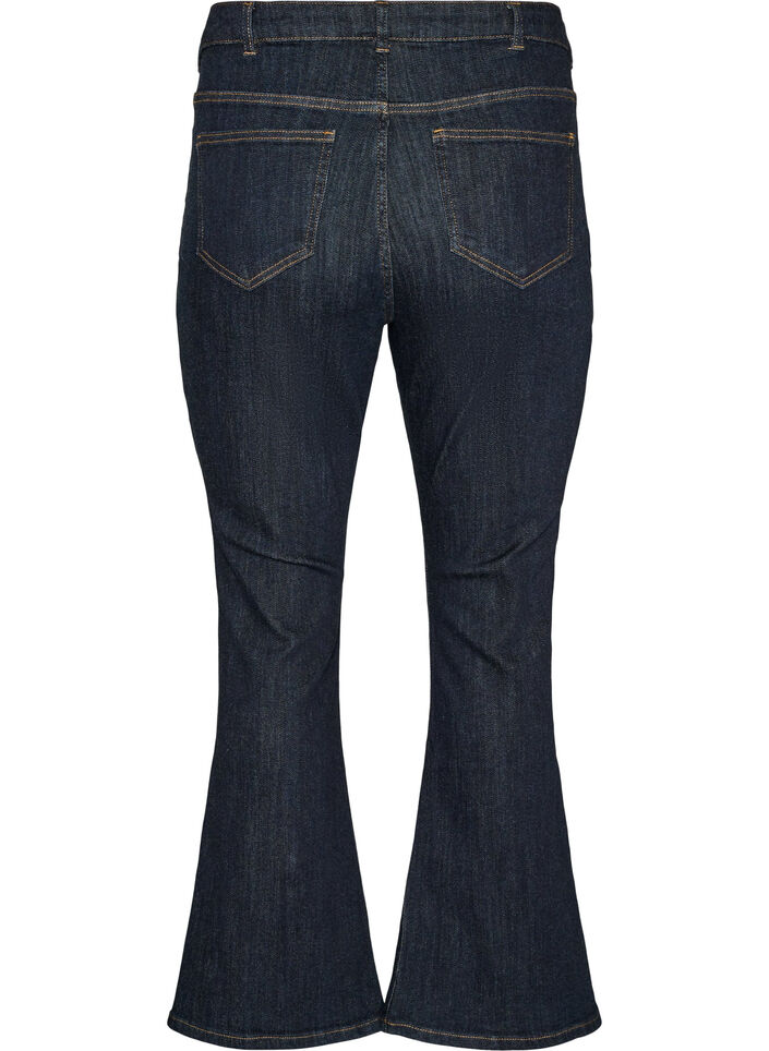 Ellen Bootcut-Jeans mit hoher Taille, Blau, Packshot image number 1
