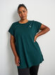 T-shirt d'entra&icirc;nement long, Vert fonc&eacute;, Model image number 0