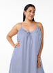 Robe d'&eacute;t&eacute; &agrave; rayures et &agrave; forme en A, Bleu, Model image number 2