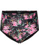Extra hoch taillierte Bikini-Hose mit Print, Pink, Packshot image number 0