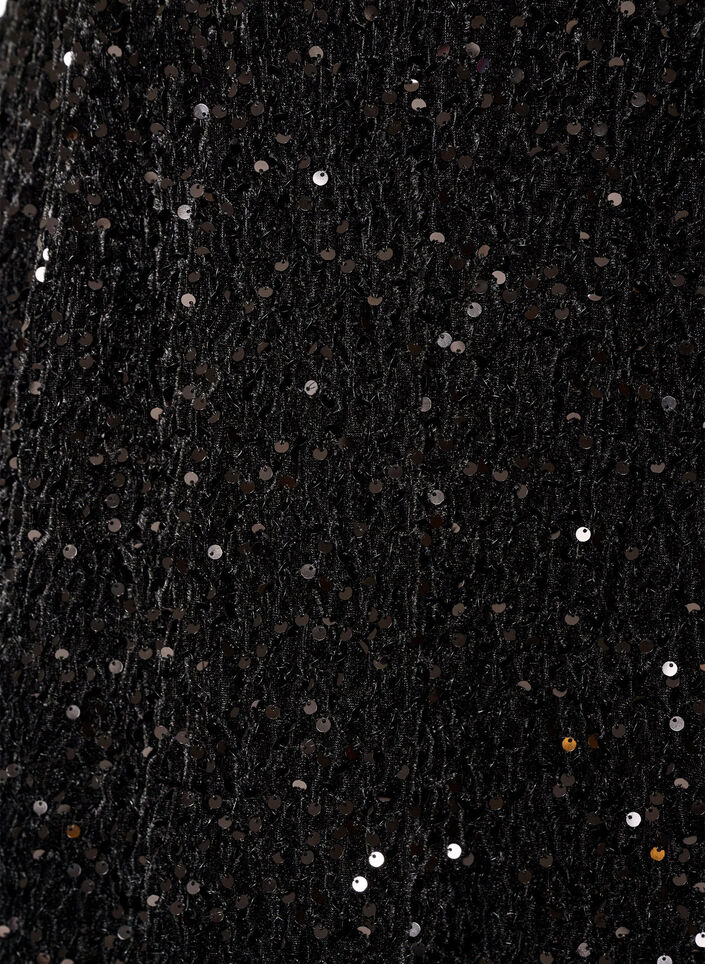 Jupe courte &agrave; sequins, Marron, Packshot image number 2