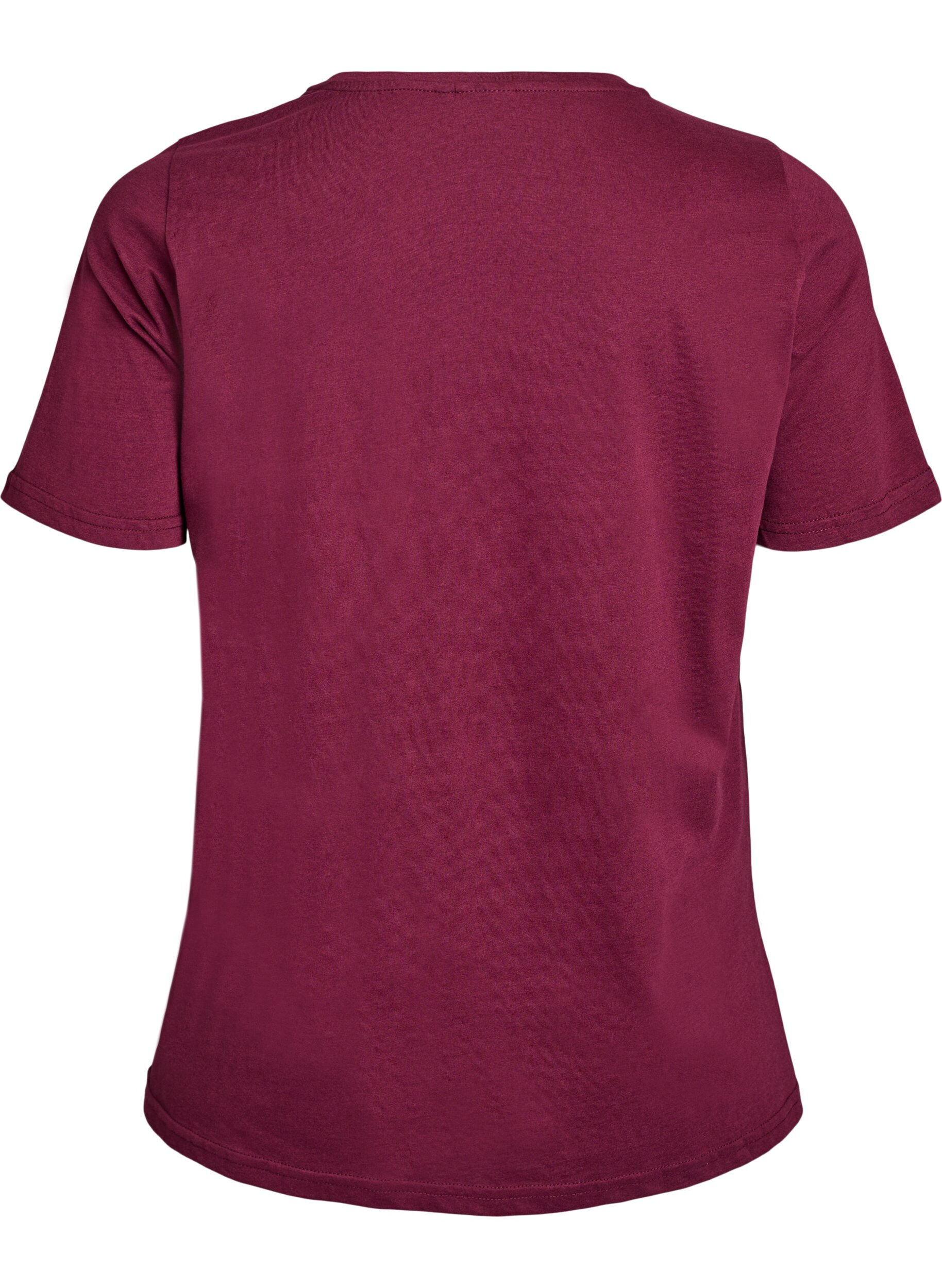 Zizzi FLASH - T-Shirt mit Print, Rot, Packshot image number 1