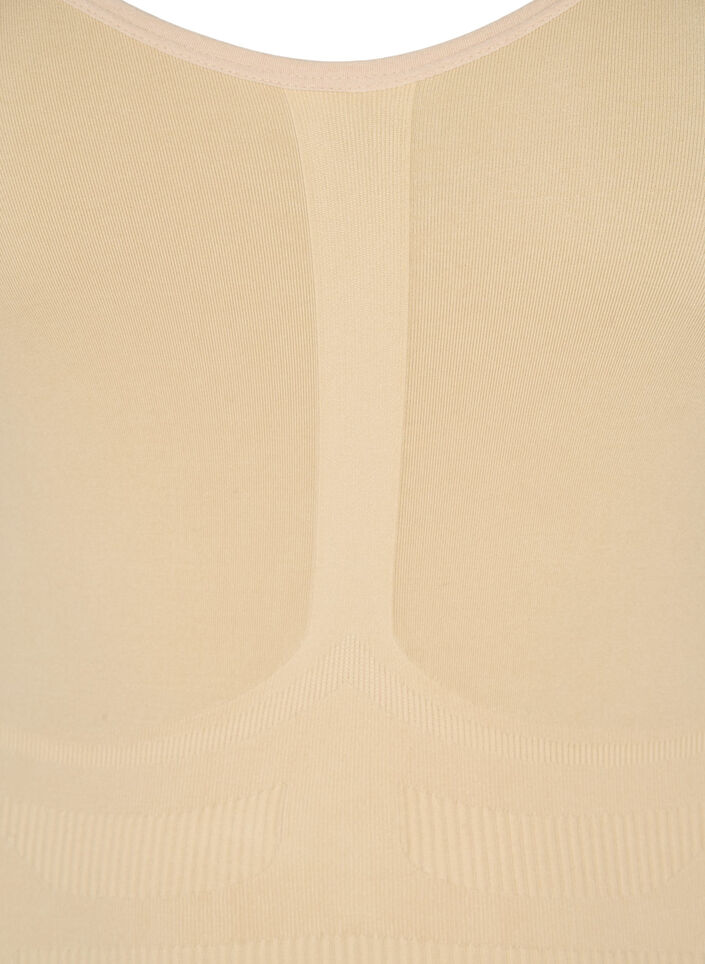 Haut gainant &agrave; bretelles, Beige, Packshot image number 2