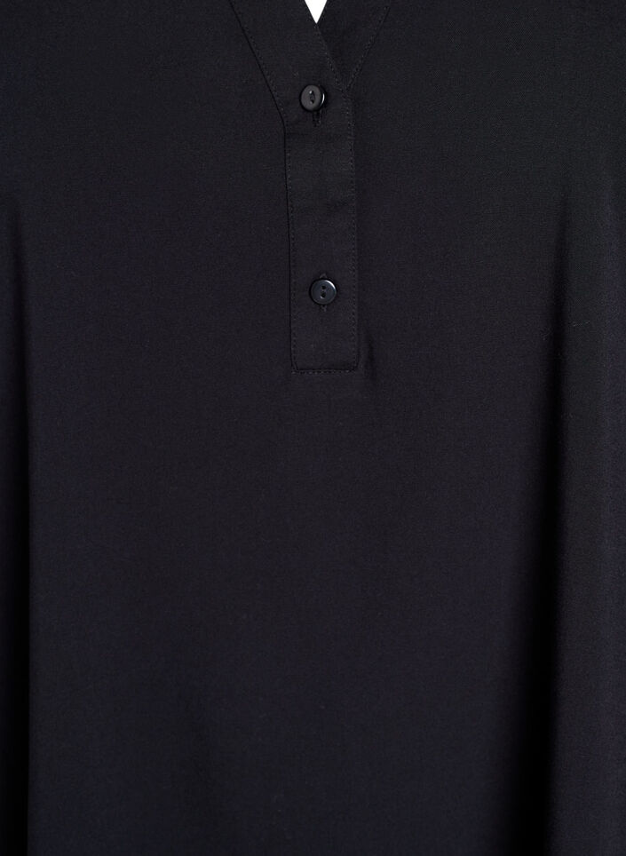 FLASH - Chemisier en viscose sans manches, Noir, Packshot image number 2