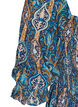 Sommerkleid aus Viskose mit Paisleymuster, Blau, Packshot image number 3