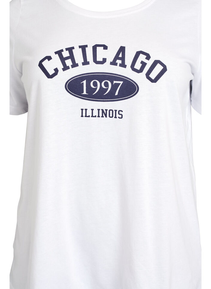 FLASH - T-shirt avec motif, Blanc, Packshot image number 2