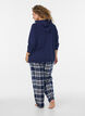 Sweat-Cardigan mit Kapuze und Taschen, Blau, Model image number 2