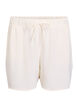 Kurze Hose mit Taschen und elastischem Bund, Vanille, Packshot image number 0