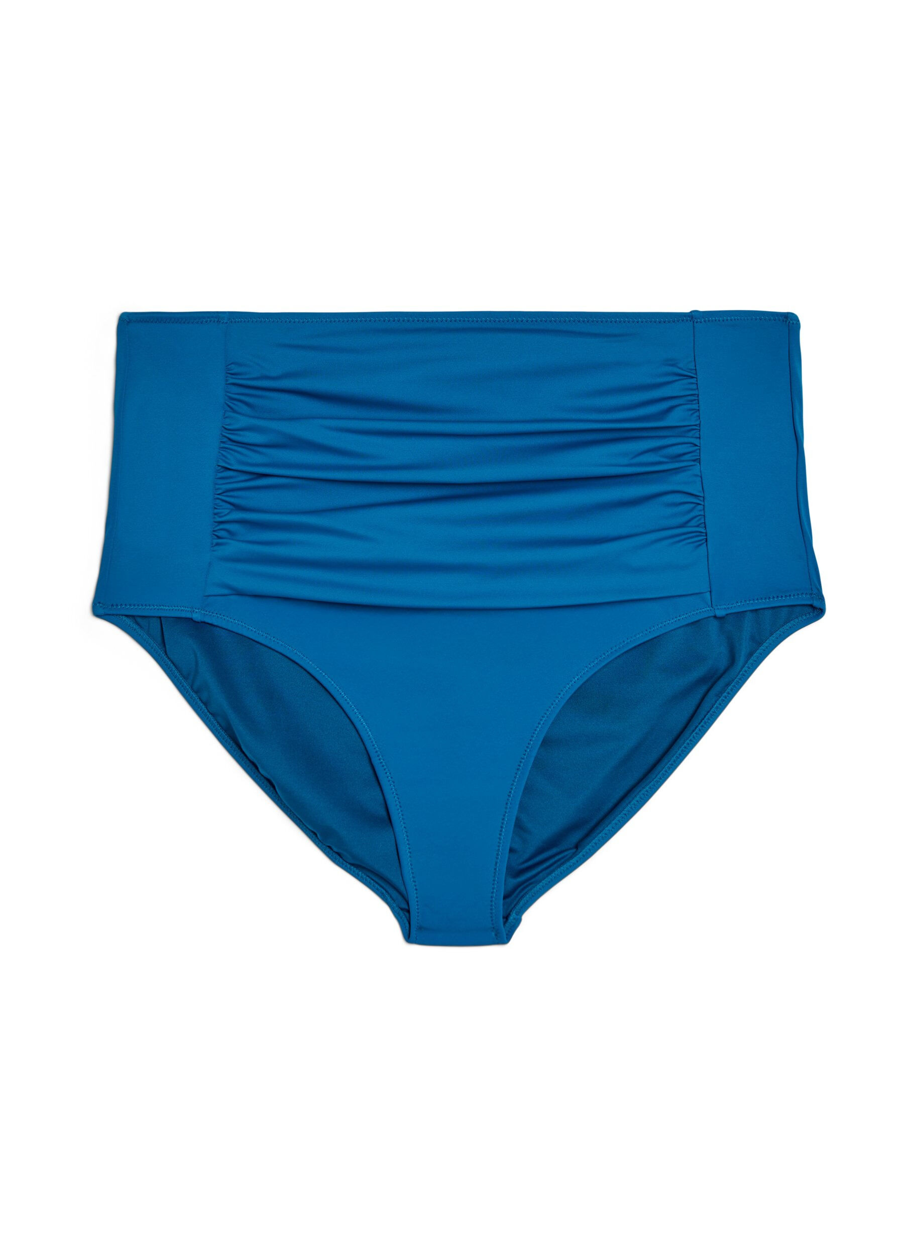 Zizzi Bas de bikini &agrave; taille haute, Bleu, Packshot image number 0