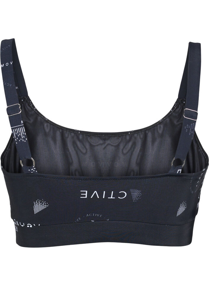 Bikinitop mit Print, Logo Print, Packshot image number 1