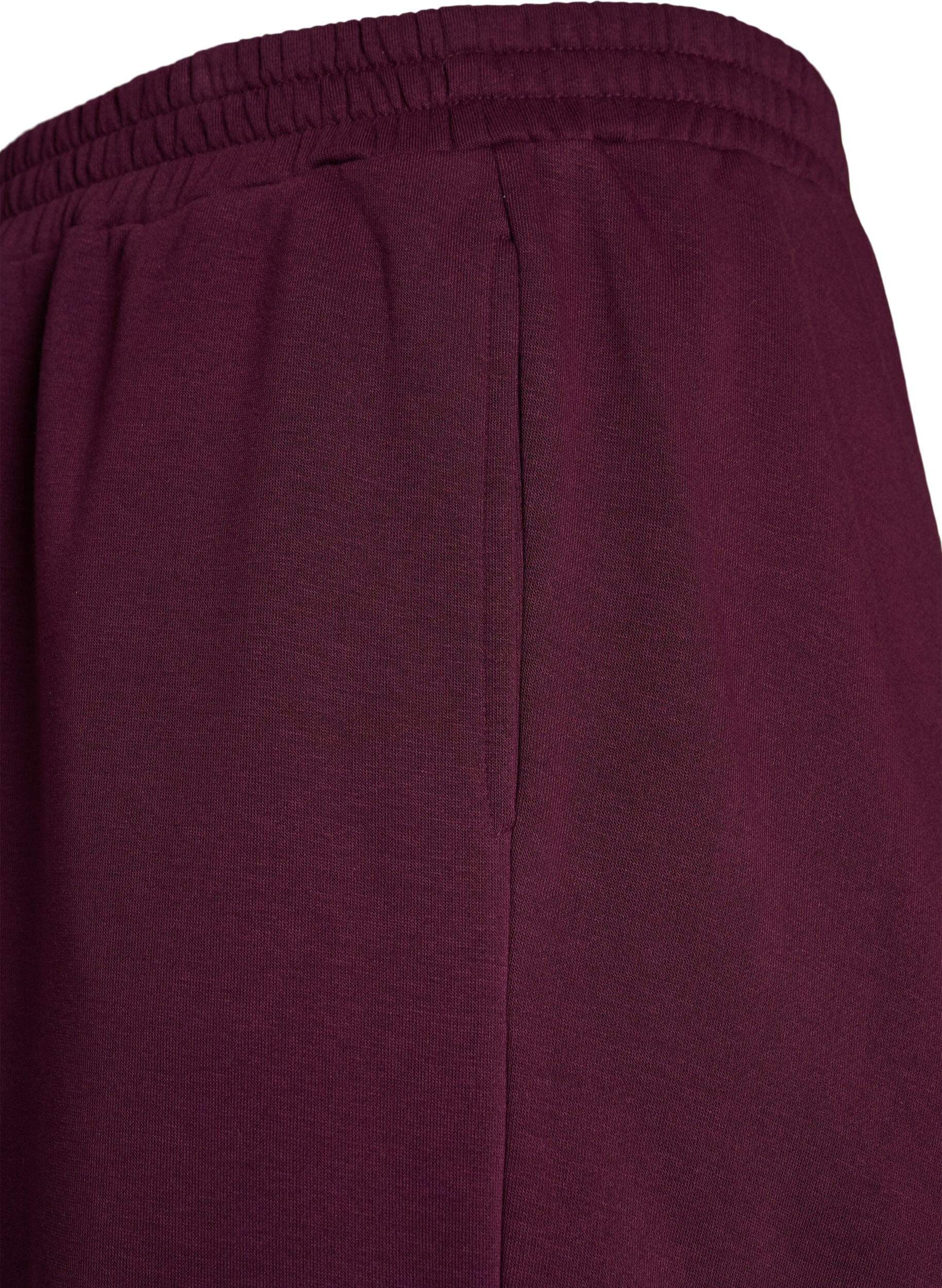 ZizziPantalon de jogging taille haute avec coupe ample, Violet, Packshot image number 2