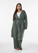 Cardigan long en jersey avec ceinture &agrave; nouer, Vert, Model image number 0