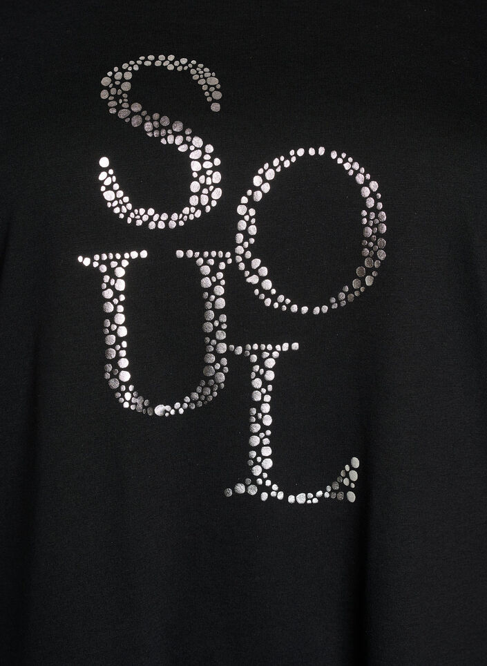 FLASH - T-Shirt mit Print, Schwarz, Packshot