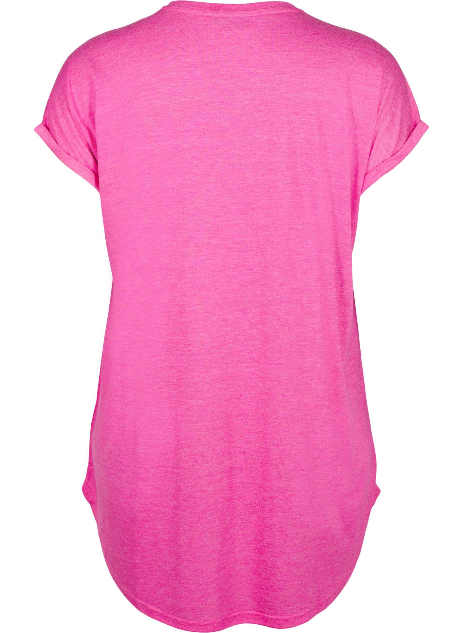 Zizzi Chemise de nuit &agrave; manches courtes avec imprim&eacute; texte, 9990, Packshot image number 1