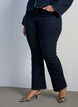 Ellen Bootcut-Jeans mit hoher Taille, Blau, Model image number 2