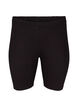 Einfarbige Basic Radlershorts, Schwarz, Packshot image number 0