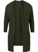 Long cardigan en tricot c&ocirc;tel&eacute;, Forest Night Mel., Packshot image number 0