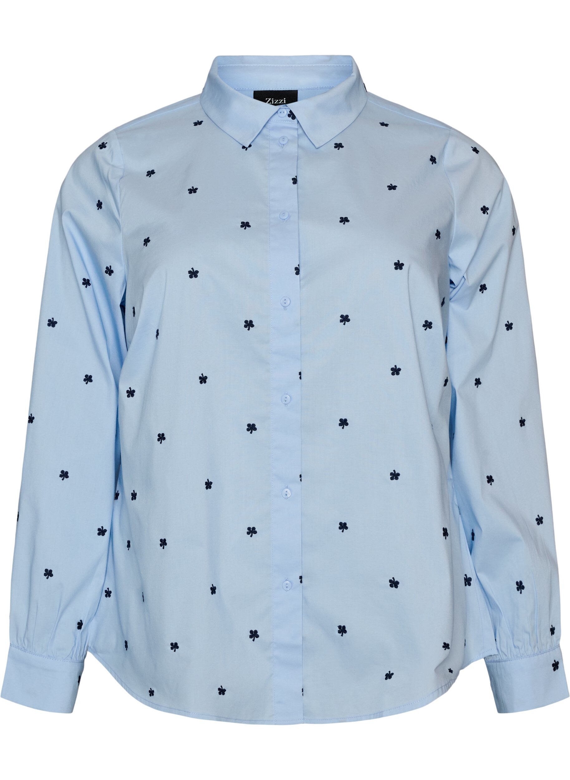 Chemise avec cerises brod&eacute;es