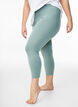 Basic 3/4-Leggings aus Viskose, Gr&uuml;n, Model image number 0