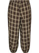Karierte Ballonhose mit hoher Taille, Gr&uuml;n, Packshot image number 1