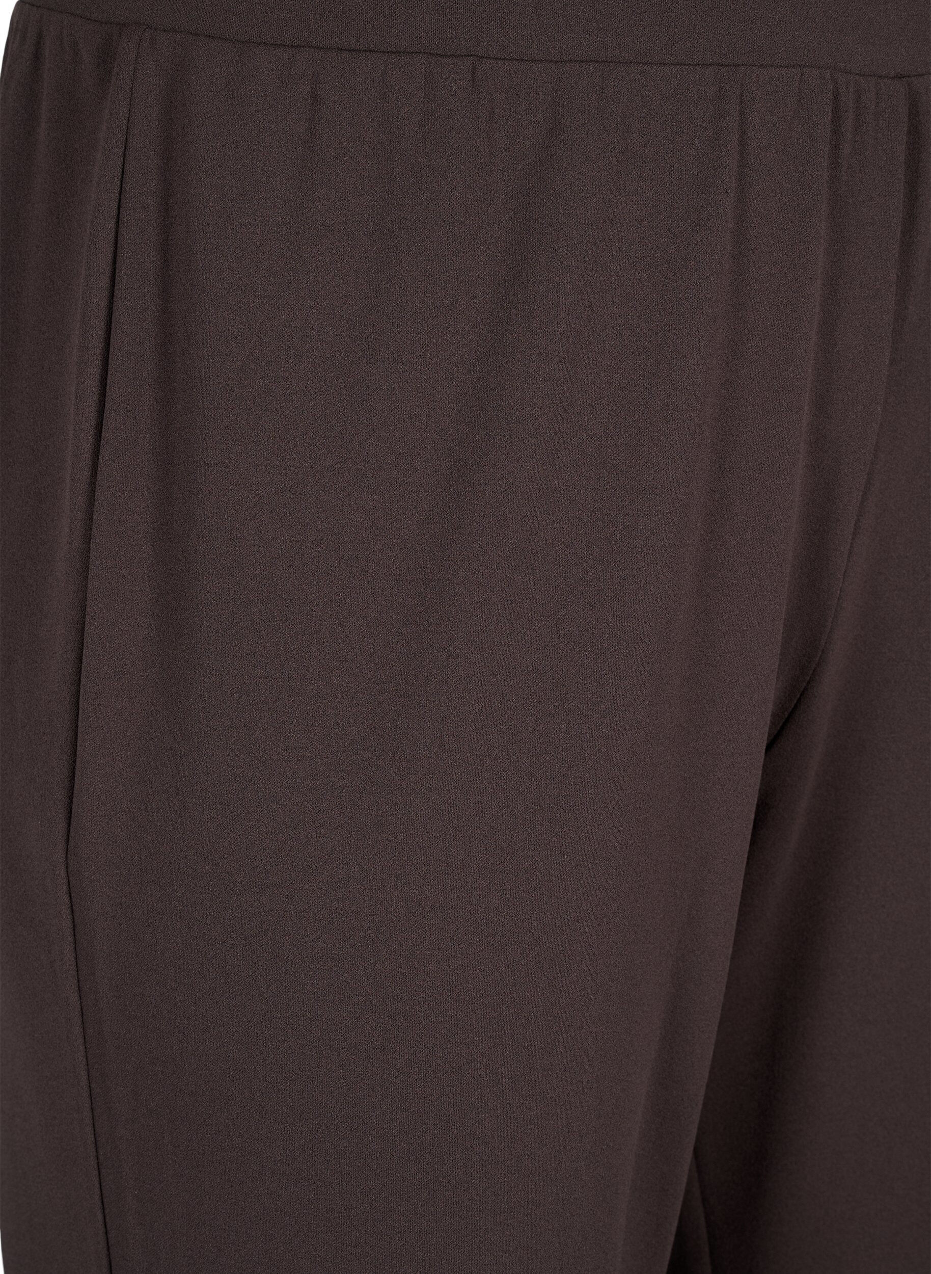 Zizzi Hose mit gerader Passform, Braun, Packshot image number 2