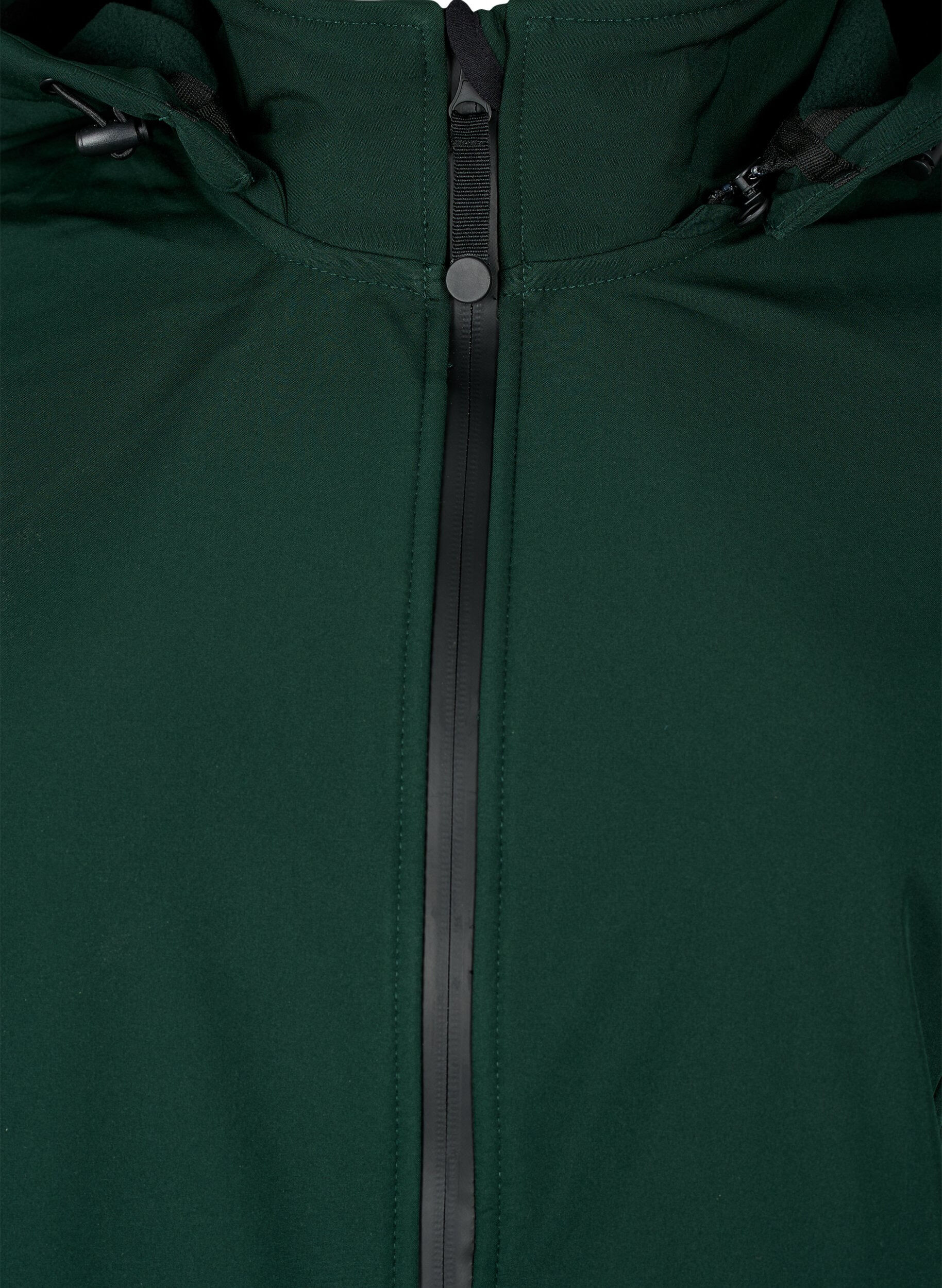 ZizziVeste softshell avec capuche amovible, Vert fonc&eacute;, Packshot image number 2