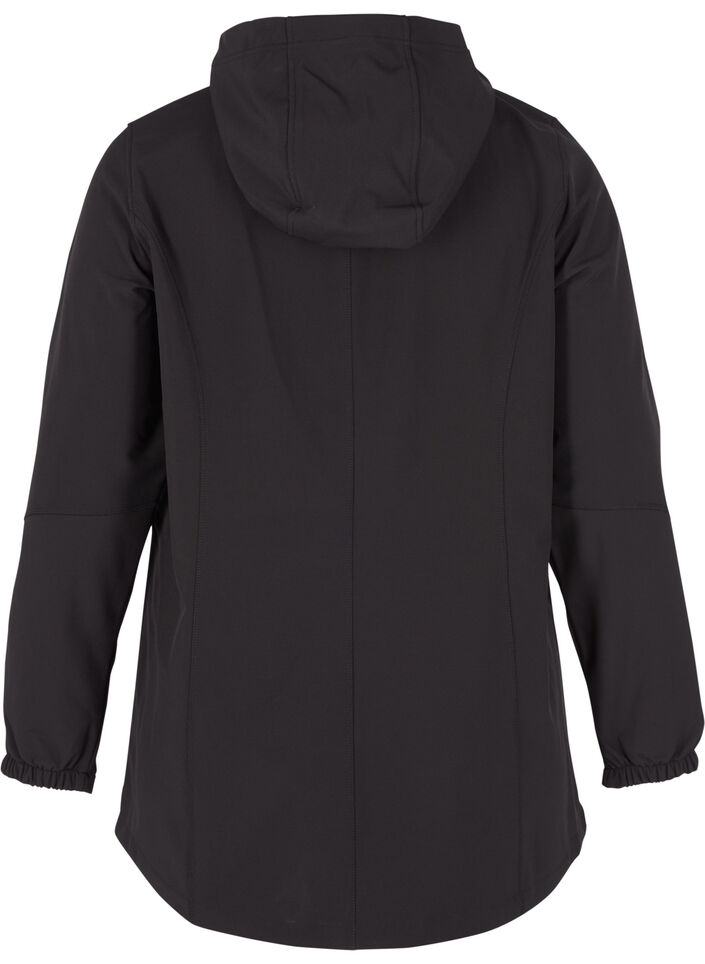 Softshelljacke, Black, Packshot image number 1