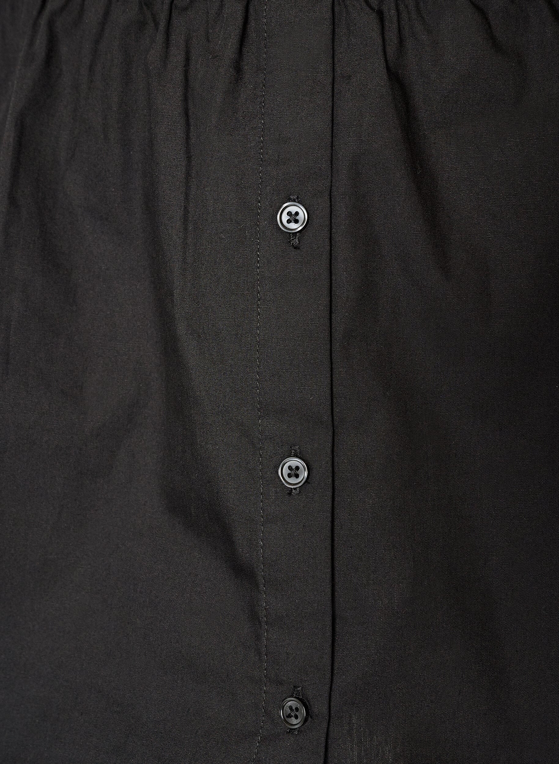 ZizziHemdverl&auml;ngerung aus 100% Baumwolle, Schwarz, Packshot image number 2