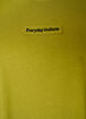 T-Shirt aus Baumwolle mit Text-Badge, Gr&uuml;n, Packshot image number 2