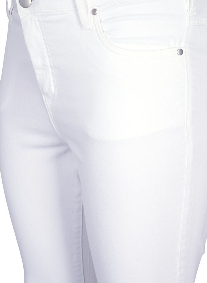 Jean Amy super slim taille haute, Blanc, Packshot image number 2