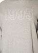 Sweat &agrave; capuche avec motif brod&eacute;, Gris, Packshot image number 2