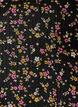 Tunique imprim&eacute;e florale en coupe A, Noir, Packshot image number 2