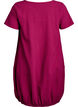 Baumwollkleid mit kurzen &Auml;rmeln, Rot, Packshot image number 1
