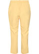 Pantalon avec poches et jambes droites, Jaune clair, Packshot image number 1