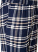 Karierte Pyjamahose aus Baumwolle, Blau, Packshot image number 2
