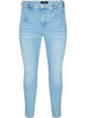 Hochtaillierte Amy-Jeans mit super schmaler Passform, Light blue, Packshot image number 0