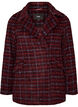 Veste &agrave; carreaux avec poches, Bordeaux, Packshot image number 0