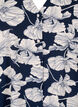  Hemdbluse mit V-Ausschnitt und Aufdruck, Navy B. Flower AOP, Packshot image number 2