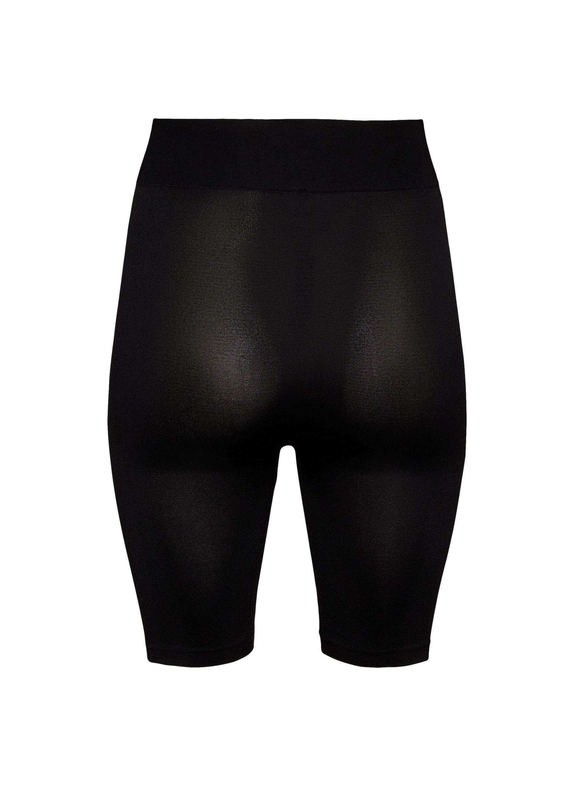 ZizziShort de v&eacute;lo sans coutures, Noir, Packshot image number 1