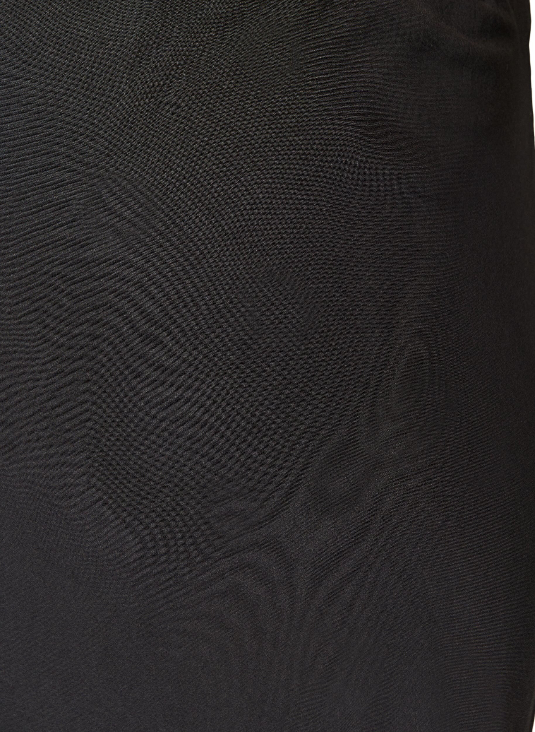 ZizziViskoserock mit elastischem Bund, Schwarz, Packshot image number 2
