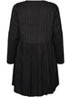 Kurzes Jerseykleid mit welligem Strukturmuster, Schwarz, Packshot image number 1