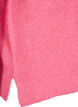 Chemisier en maille à col en V et à manches longues, Bubblegum Wh. Mel., Packshot image number 3