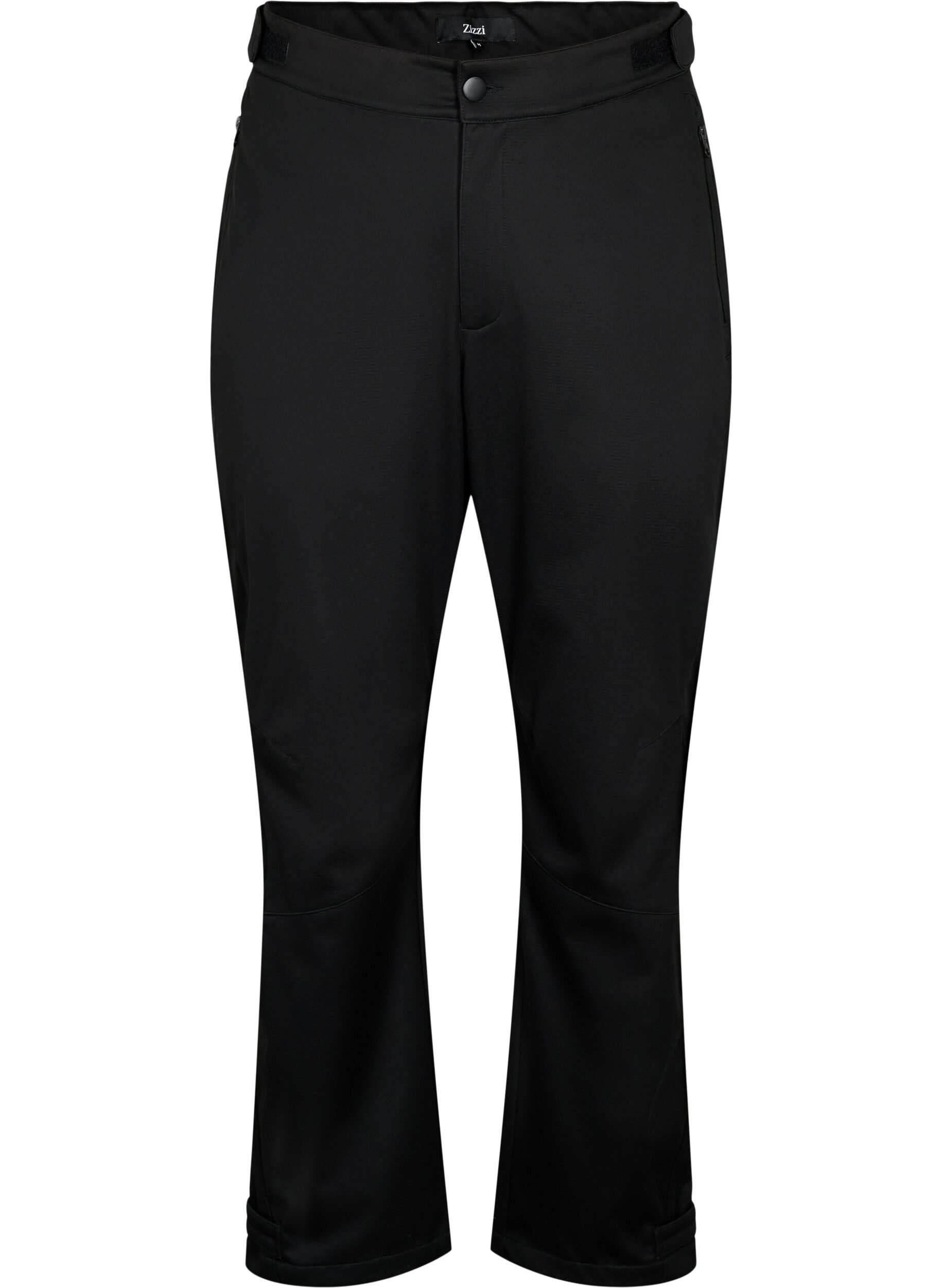 Zizzi Softshell-Hose, Black, Packshot image number 0