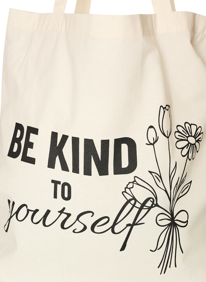 Tote Bag mit Print, Schwarz, Packshot image number 2